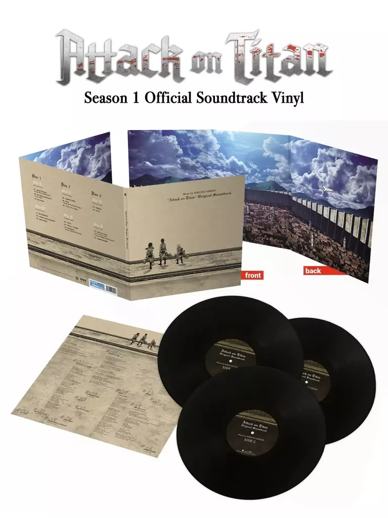 Attack on Titan Season 2 soundtrack comes to vinyl – All the Anime