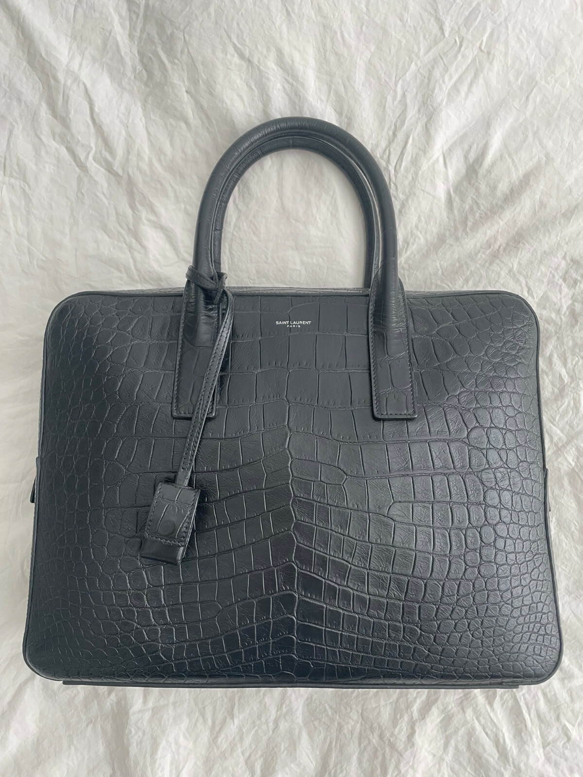 Valigetta Mu Medio Saint Laurent YSL Pelle di Vitello Made In Italy Nuova