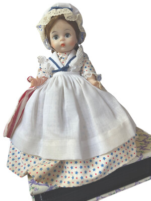 Madame Alexander Betsy Ross Doll #431 Star Dress 1976 Storyland 8