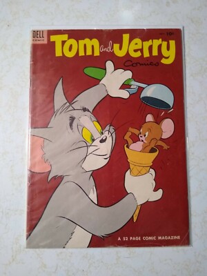 Tom and Jerry #120 Dell comic A 52 PAGE COMIC LOW GRADE F1409 