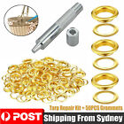 <!--F#f_0-->Eyelet Punch Die Tool Set Kits + Eyelets Grommet Washer For Leather Craft Banner<!--F/-->