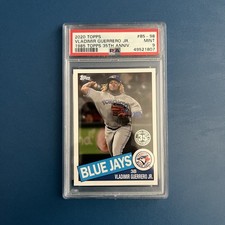2020 Topps #85-98 Vladimir Guerrero Jr. 1985 35th Anniversary Blue Jays PSA 9