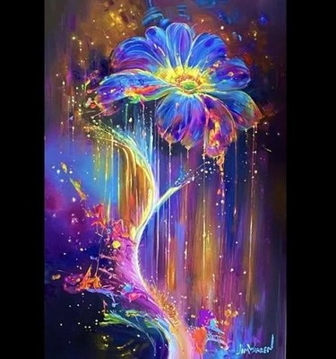 ***BRAND NEW Jim Warren first piece for 2026 ''Blooming into the New Year'' L/E AP