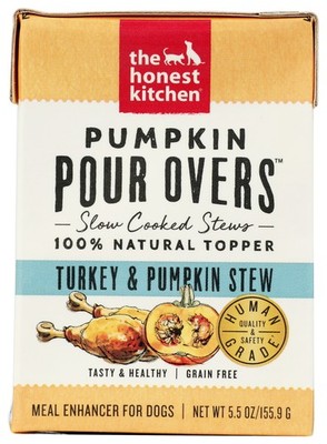 The Honest Kitchen Pumpkin Pour Overs Turkey And Stew Meal Enhancer Dog