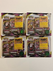 Pokemon TCG: Sun & Moon Unified Minds 3-Booster Blister Pack