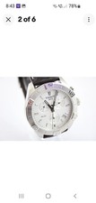 STUNNING TISSOT PR100 SPORTS CALANDAR CHRONOGRAPH. 2 STRAPS. BOXED. PLEASE READ.