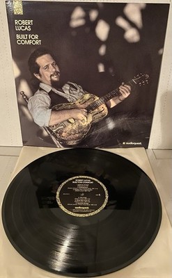 Robert Lucas  Built for Comfort  (1992) Vinyl LP   Audioquest AQ LP1011 Blues NM