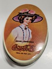 Vintage Coca Cola Small Oval Mini Tin Trinket Pill Box-1970's — photo 1