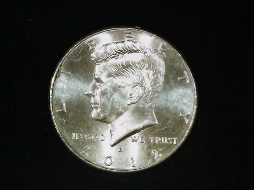 2012-D Kennedy Half Dollar AU++ (1). Free Shipping!