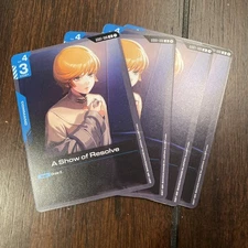 Gundam TCG - A Show Of Resolve Playset GD01-100 Uncommon English