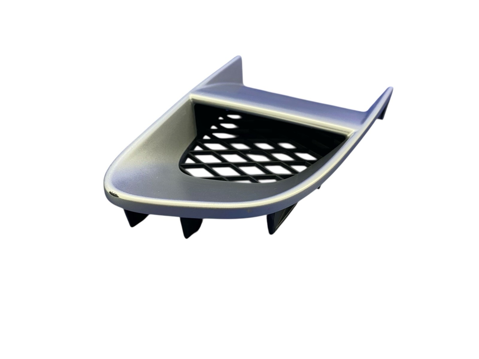 2008-2015 AUDI R8 REAR RIGHT LID AIR VENT GRILLE COVER MOULDING SILVER 427827967