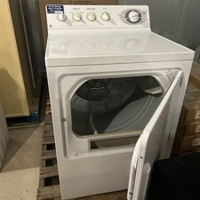 GE DCSR483EA1WW 27 White Front Load Electric ...