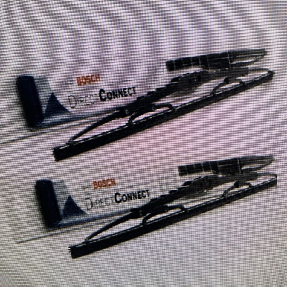 Juego de 2 escobillas limpiaparabrisas delanteras izquierda y derecha BOSCH Direct Connect 26"+20" Foto 2 de 3