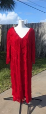 Tabi's Characters Red Flapper Stage Theater Costume Dress Style 7631 sz 20-22