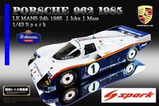 1/43 Spark Porsche 962 C 1985 Showa Retro Club