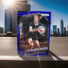 2025 Panini Prizm WNBA - Kate Martin #97 Blue Velocity Prizm 