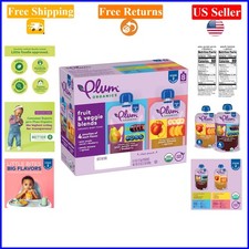 Organic Baby Food Pouches Variety Pack 6 , 8 Count