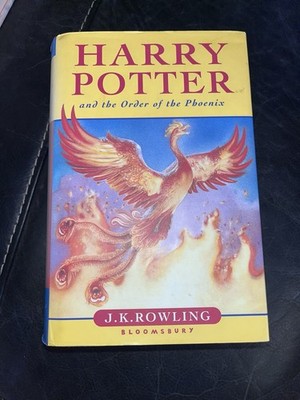 Harry Potter and the Order of the Phoenix 1st edition With Extra Blank Pages Etc