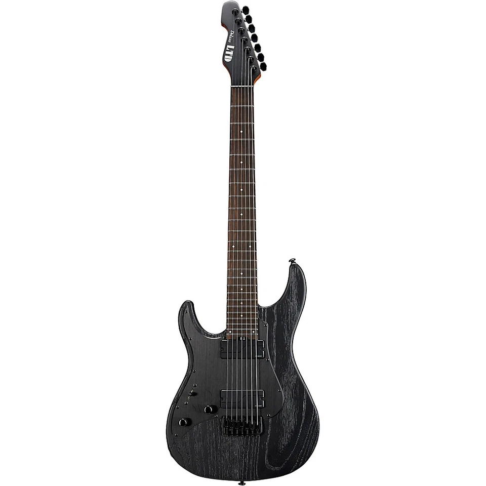 ESP LTD SN-1007 Baritone HT 7-String Left-Handed Electric Guitar Black Blast - Image 3 of 4