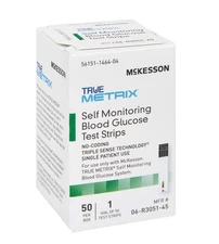 True Metrix Blood Glucose Test Strips 100Ct (2 boxes), Exp 08/31/2026