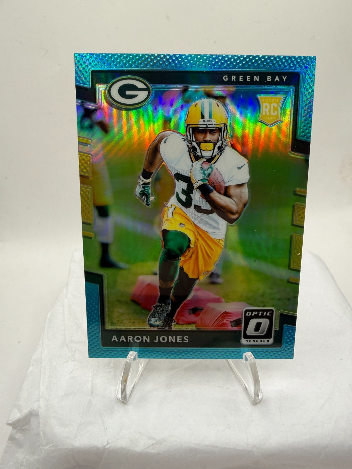 2017 Panini  OPTIC AUQA RC Aaron Jones/299