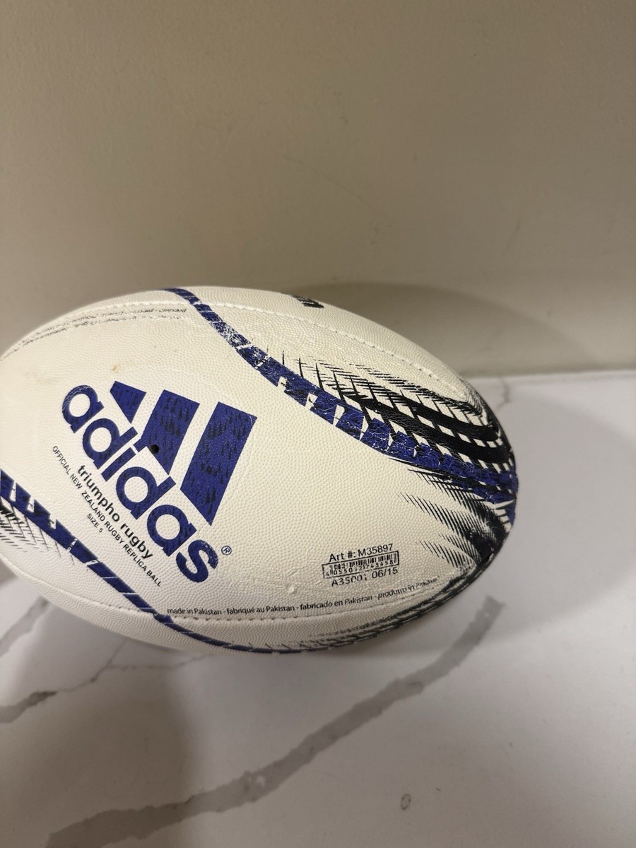 Vintage Adidas Rugby Ball Allblacks.com Sz 5 All Blacks | eBay