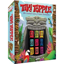 Tiki Topple Board Game by Ceaco