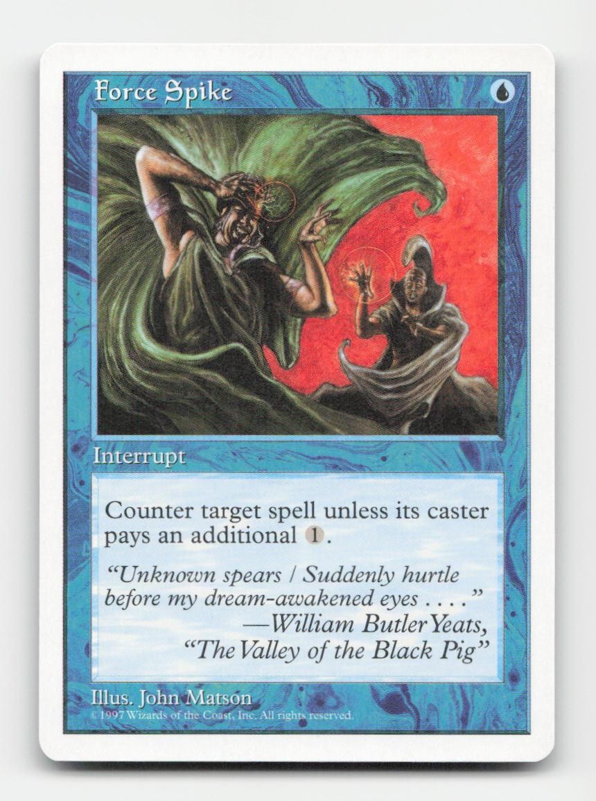 Force Spike Fifth Edition # Magic the Gathering Common