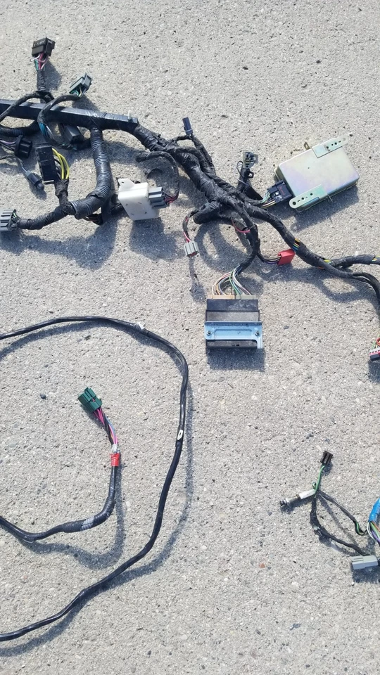 Arnés de cableado de tablero 7.3 IDI F350 camioneta Ford 1987-91 87 88 89 90 1990 Foto 3 de 4