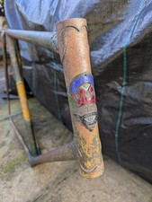 Vintage Holdsworth Cyclone De-luxe 1950s Track Frame Inc Headset 23”