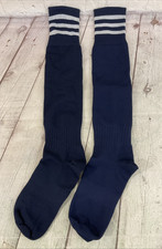 PearSox Youth 100 Stretch Yarn Soccer Socks Navy Blue White