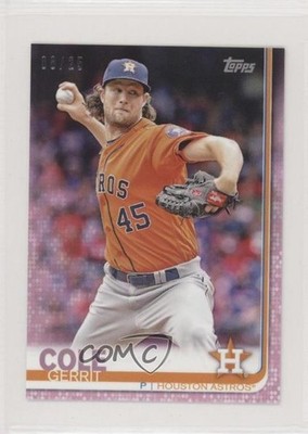 2019 Topps Mini Pink 6/25 Gerrit Cole #572 fm0