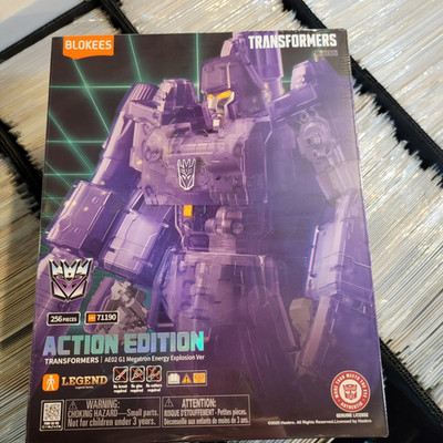 Megatron Energy Explosion Model Kit Transformers Blokees #71190 Action Edition