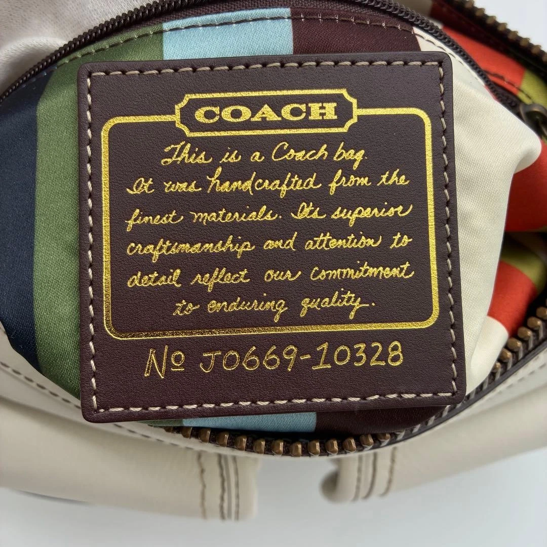 Coach Legacy Shoulder Bag White Bags & Handbags for Women for sale