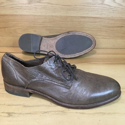 Blackstone Brown Beige Soft leather Lace Up Oxford Men's Size 12 / 46