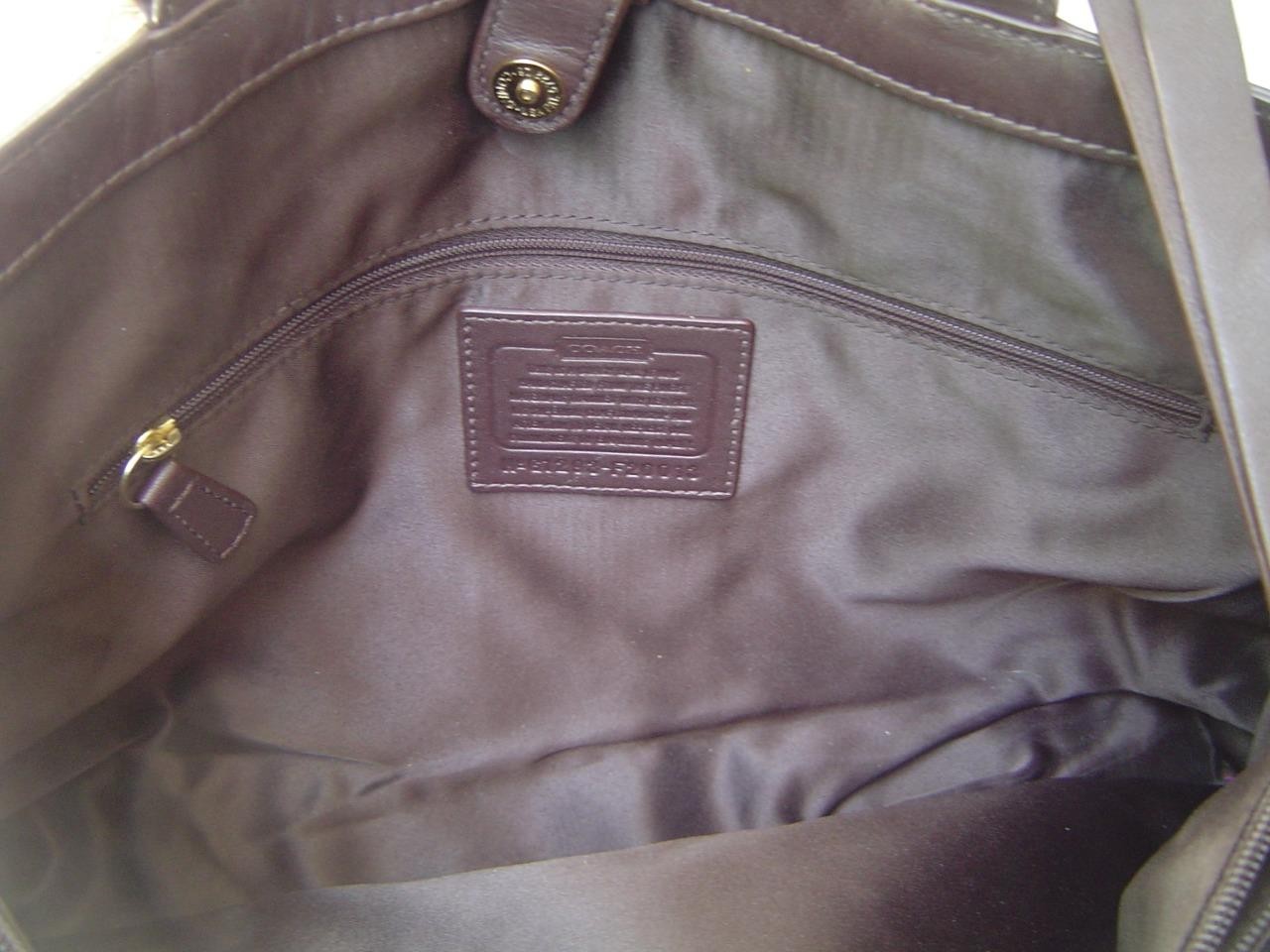 AUTHENTIC COACH CHOCOLATE INLAID PATCHWORK TOTE #… - image 23