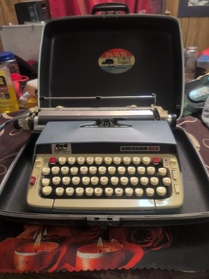 VTG Smith Corona SCM Classic 12 Portable Typewriter Hard Case Cover