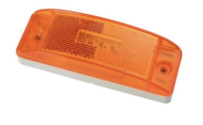 Grote 47073 SuperNova Sealed Turtleback II LED Clearance AMBER Marker Light