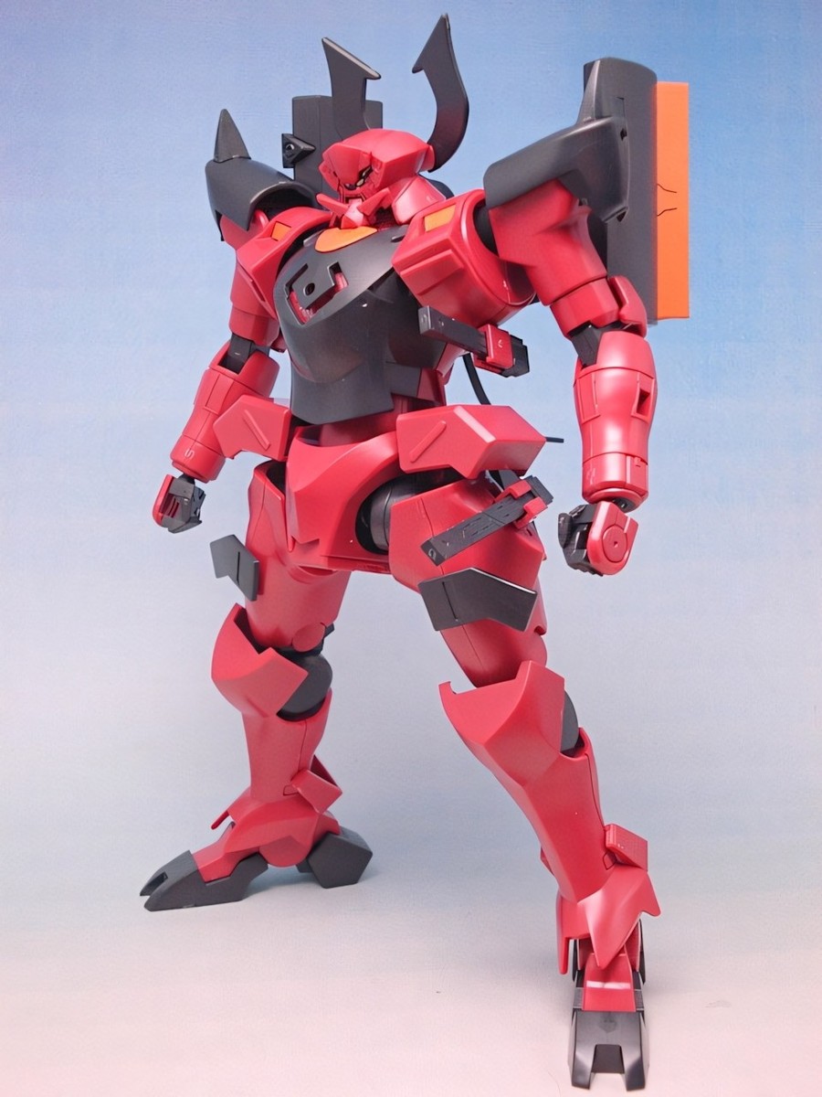 Built Bandai HG GUNDAM 00 OO 1/144 X-704T/AC Mr. BUSHIDO AHEAD