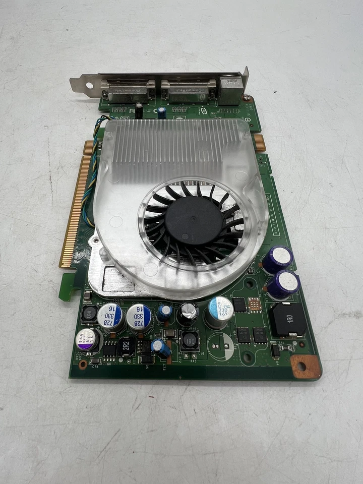 Nvidia P402 0WX094 256MB PCI-e S-Video DUAL DVI Video Graphics Card Free S/H - Image 3 of 4