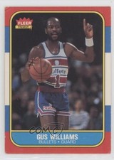 1986-87 Fleer Gus Williams #124 9ca