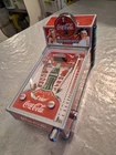 Vintage Coca-Cola Pinball Machine, coin bank, lights and sound need repair ￼
