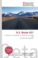 Lambert M. Surhone (U. A.) | U.S. Route 431 | Taschenbuch | Englisch (2026)