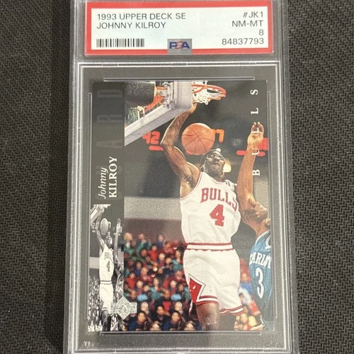 1993 Upper Deck SE #JK1 - Johnny Kilroy / Michael Jordan PSA 8 🐐