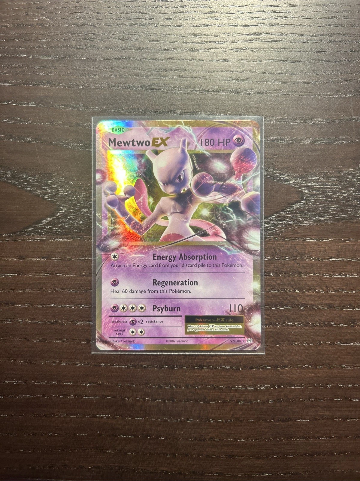 Mewtwo-EX - Evolutions #52 Price & Value ($9.08) | PokeScope