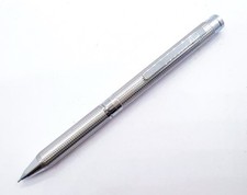 Kokuyo Mechanical Pencil PS-4 Silver Grid Pattern Side Knock 0.5 mm