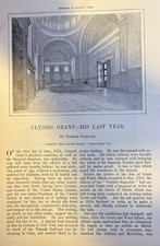 1898 Last Year of General Ulysses S Grant