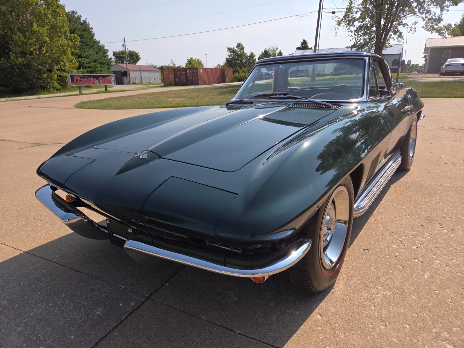 1967 GOODWOOD GREEN Chevrolet Corvette   | C2 Corvette Photo 3
