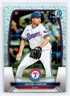 2023 Bowman #54 Jacob deGrom Mojo Refractor Texas Rangers