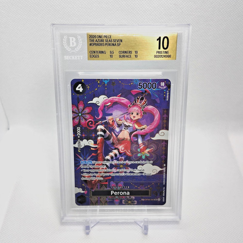 Perona (SP Card) graded BGS 10 for sale on eBay